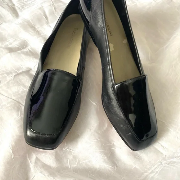 Enzo Angiolini Black Loafers old money luxury shoes minimalist 90’s workwear - Picture 5 of 5